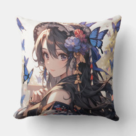Butterfly Girl Kudde