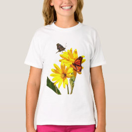 Butterfly Girl T Shirt