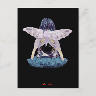 Butterfly Girl Vykort