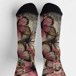 Butterfly grace Crew Socks