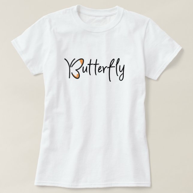 Butterfly Graphic Design, Butterfly T Shirt (Design framsida)