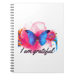 Butterfly Gratitude Journal Anteckningsbok