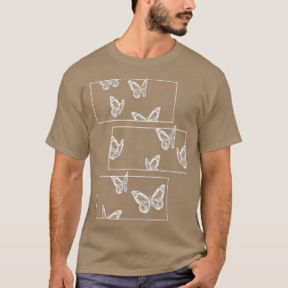 Butterfly Grunge Fairycore Aesthetic Goth T Shirt