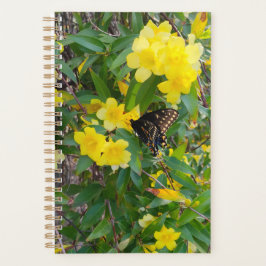 Butterfly & Gula blommor Planner