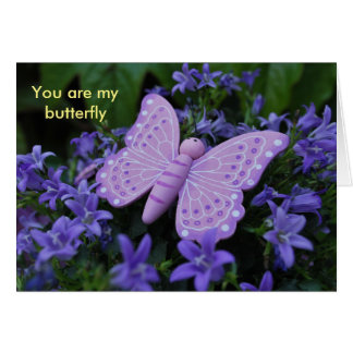Butterfly Hälsningskort