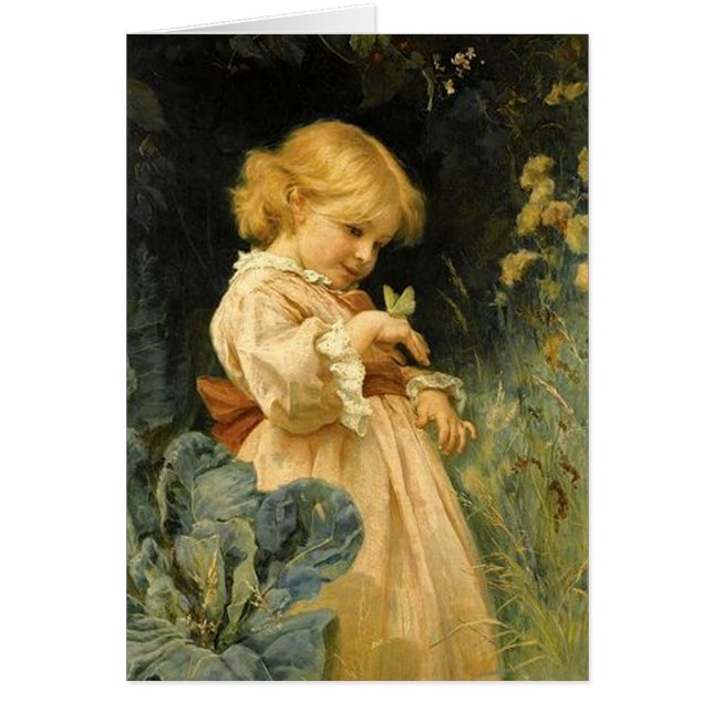 Butterfly Hälsningskort (Framsidan)