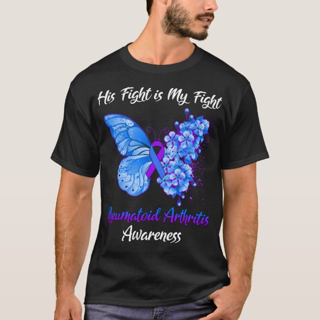 Butterfly Hans Fight är min kamratliga arrit T Shirt (Framsida)