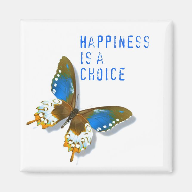 Butterfly Happity är en Choice Magnet (Framsidan)