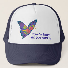Butterfly Hat - Lycklig Hat Keps