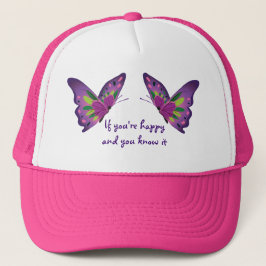 Butterfly Hat - Lycklig Hat Keps