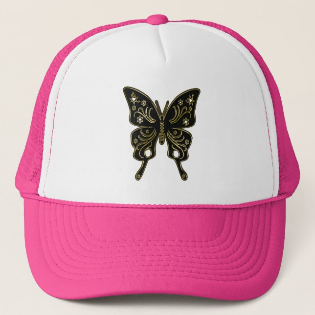 Butterfly Hat Truckerkeps (Framsida)