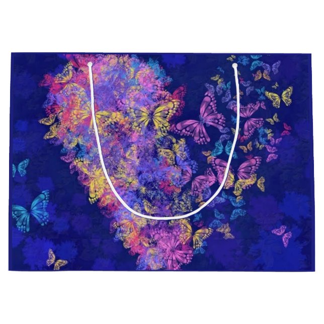 Butterfly Heart Gift Bag (Framsidan)
