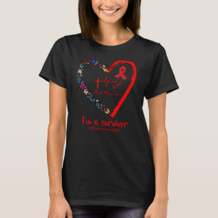 Butterfly Heart I är en Survivor CHD Heart Disease T Shirt