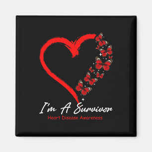 Butterfly Heart I är en Survivor Heart Disease Med Magnet