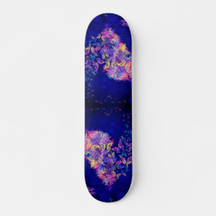 Butterfly Heart - Kärlek - Mini Skateboard Bräda 18,5 Cm