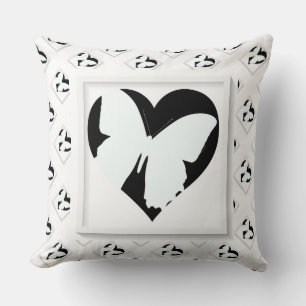 Butterfly Heart Kudde