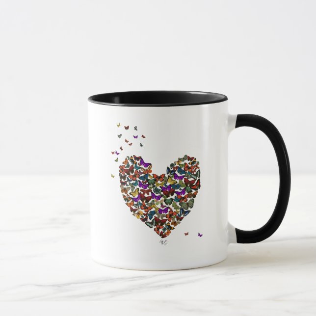 Butterfly Heart Mugg (Höger)