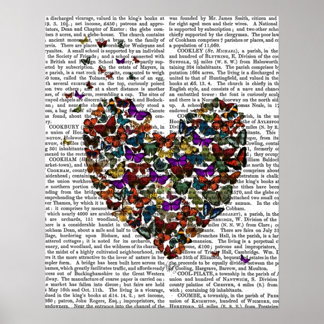 Butterfly Heart Poster (Framsidan)