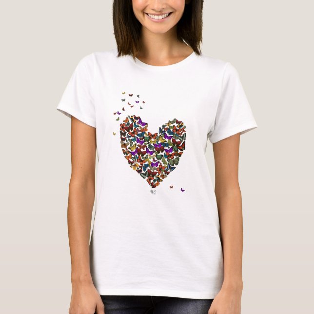 Butterfly Heart T-shirt (Framsida)