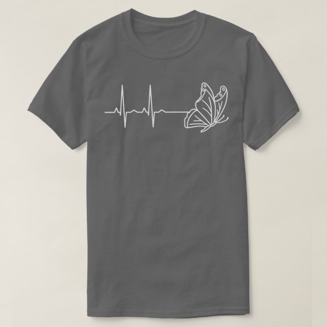 Butterfly Heartslag 2 T Shirt (Design framsida)