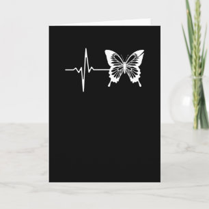 Butterfly Heartslag Kort