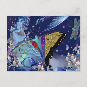 Butterfly Heaven Vykort