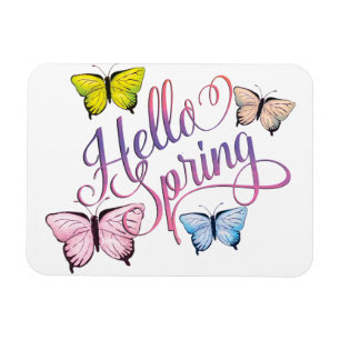 Butterfly Hej Vår Magnet