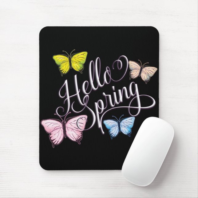 Butterfly Hej Vår Musmatta (Med mus)