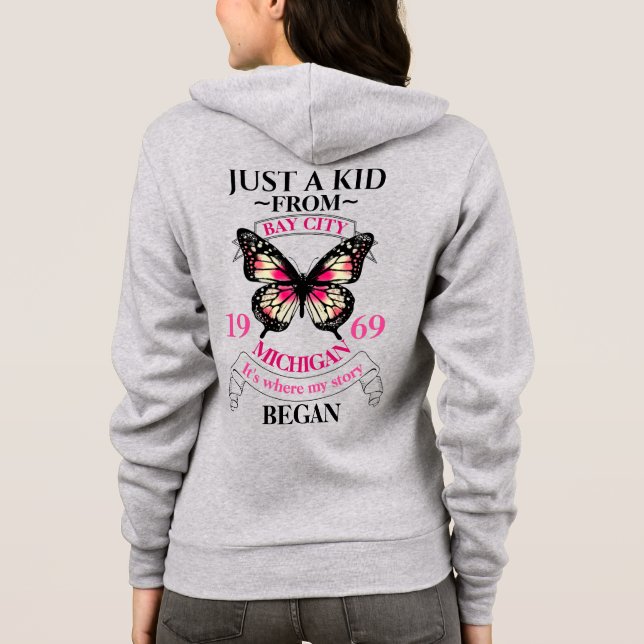 Butterfly Hometown T Shirt (Baksida)
