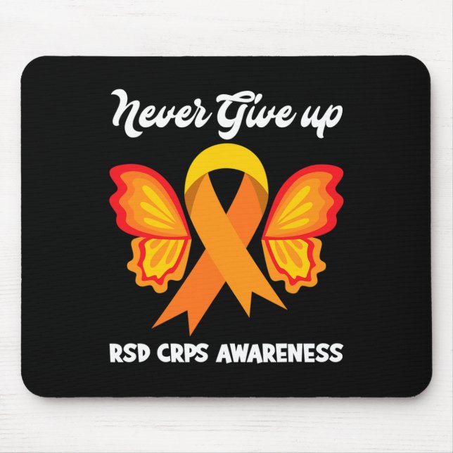 Butterfly Hope Fighter Orange Ribbon RSD CRPS Awar Musmatta (Framsidan)