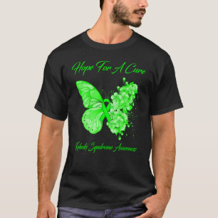 Butterfly Hope for a Cure Kabuki Syndrome Awarenes T Shirt