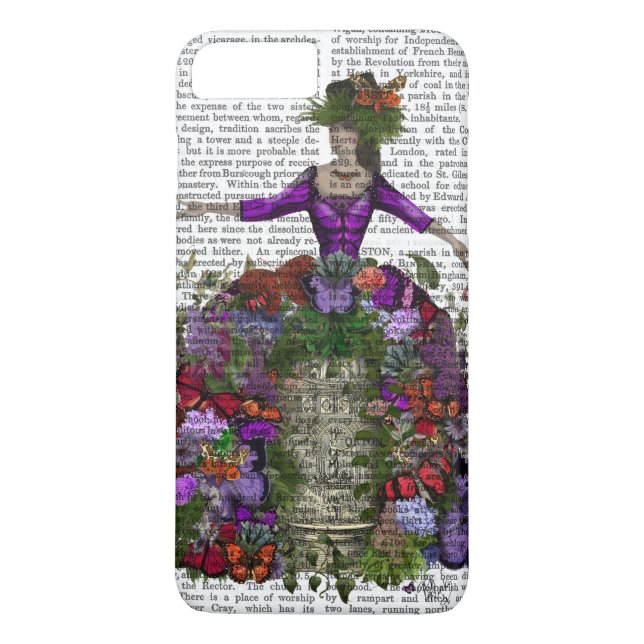 Butterfly House Queen Case-Mate iPhone Skal (Baksida)