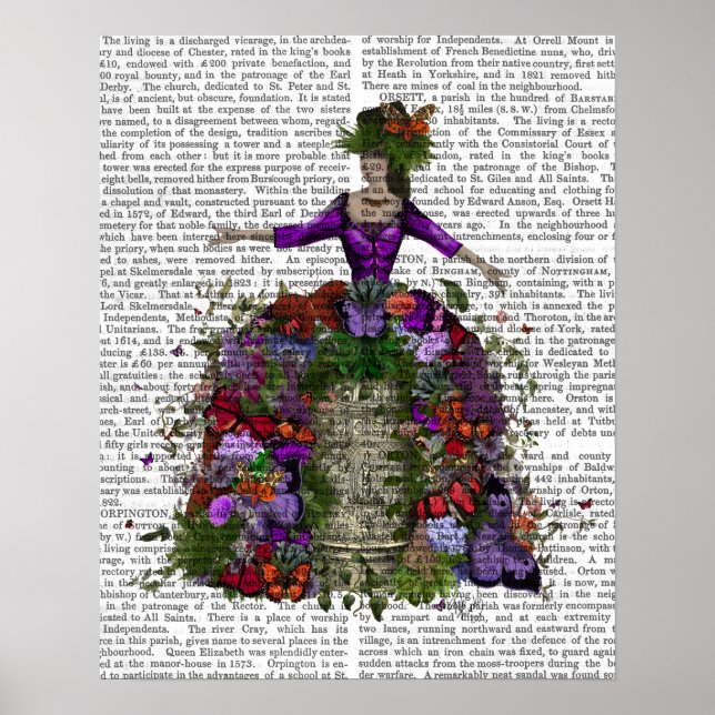 Butterfly House Queen Poster (Framsidan)
