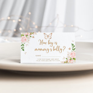 Butterfly hur stor är mamma Bürg? Tilläggskort