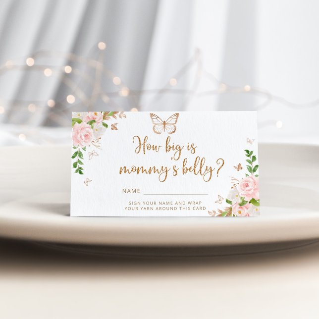 Butterfly hur stor är mamma Bürg? Tilläggskort (Skapare uppladdad)