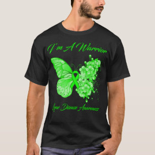 Butterfly I är A Warrior Lyme Disease Awareness T Shirt