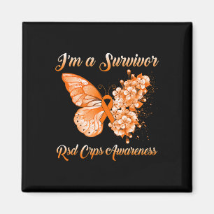 Butterfly I är en Survivor RSD CRPS-medvetenhet Magnet