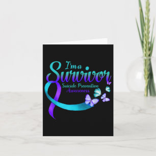 Butterfly I är en Survivor Suicide Prevention Awar Kort
