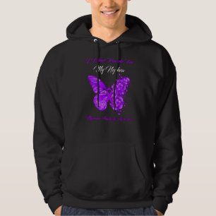 Butterfly I Bära Lila för min nehew Migraine Hea Hoodie