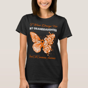 Butterfly I Bära Orange för min mordotter T Shirt