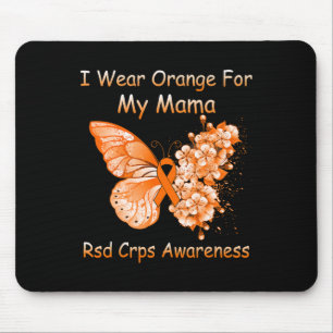 Butterfly I-Bärans Orange för min Mamma RSD Crps M Musmatta