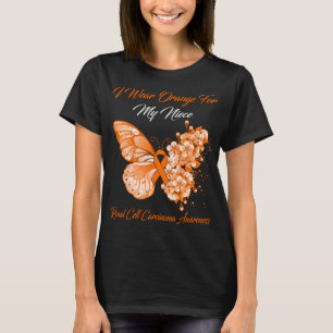 Butterfly I-Bärans Orange för min systernalcell T Shirt