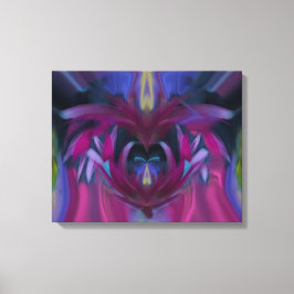 Butterfly i kornblommor nr 3 Poster Canvastryck