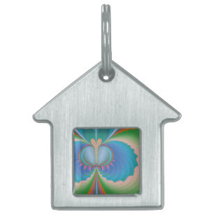 Butterfly ID-bricka Husdjur