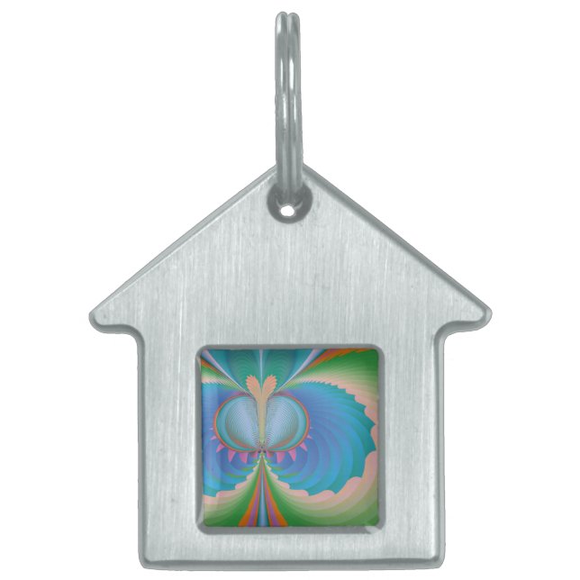 Butterfly ID-bricka Husdjur (Framsidan)