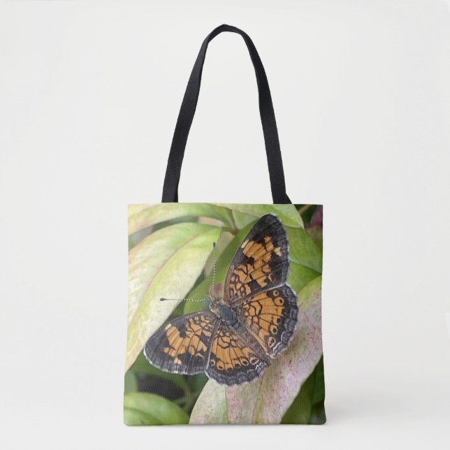 Butterfly in Nature Tote Tygkasse (Framsida)