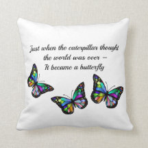 Butterfly Inspirational Encouration Quote