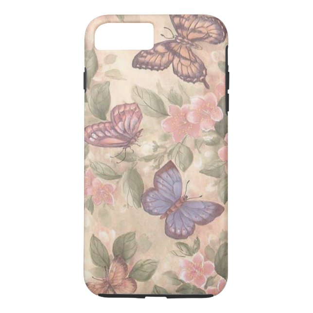 Butterfly iPhone 7 Fodral Case-Mate iPhone Skal (Baksida)