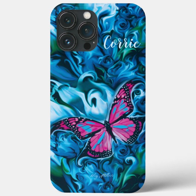 Butterfly iphone case (Baksida)