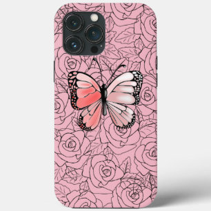 Butterfly iphone case med Ro